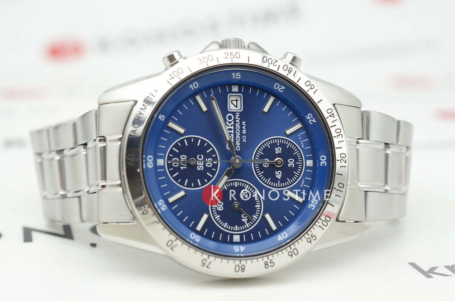 Часы Seiko Spirit Chronograph SBTQ071 — нержавеющая сталь, мужские