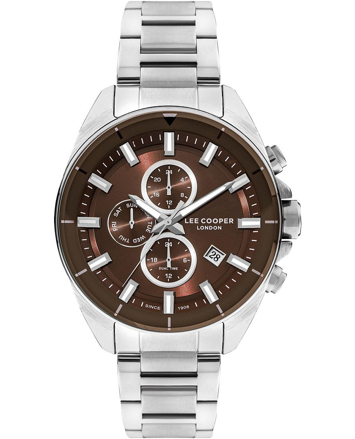 Часы Lee Cooper LC07830.340 — мужские, коричневый