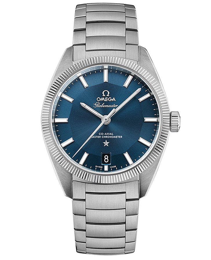 Часы Omega Constellation Globemaster 130.30.39.21.03.001 — мужские, синий
