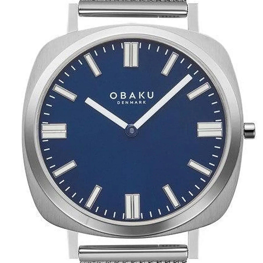 Часы Obaku Mesh V296GXCLMC — кварцевые, сталь металл