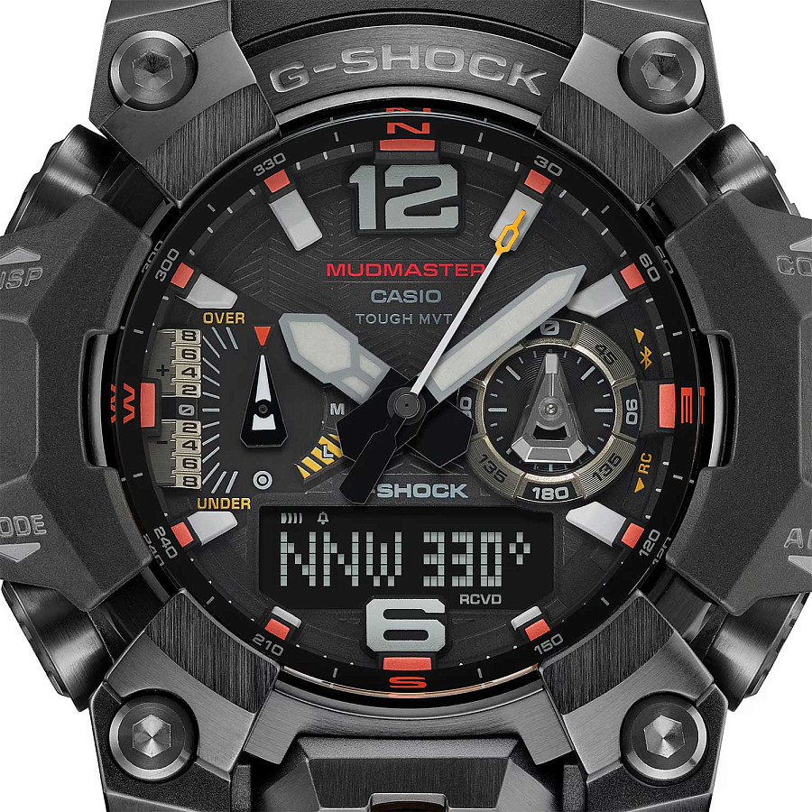 Часы Casio G-Shock GWG-B1000EC-1A — черный, карбон металл сталь