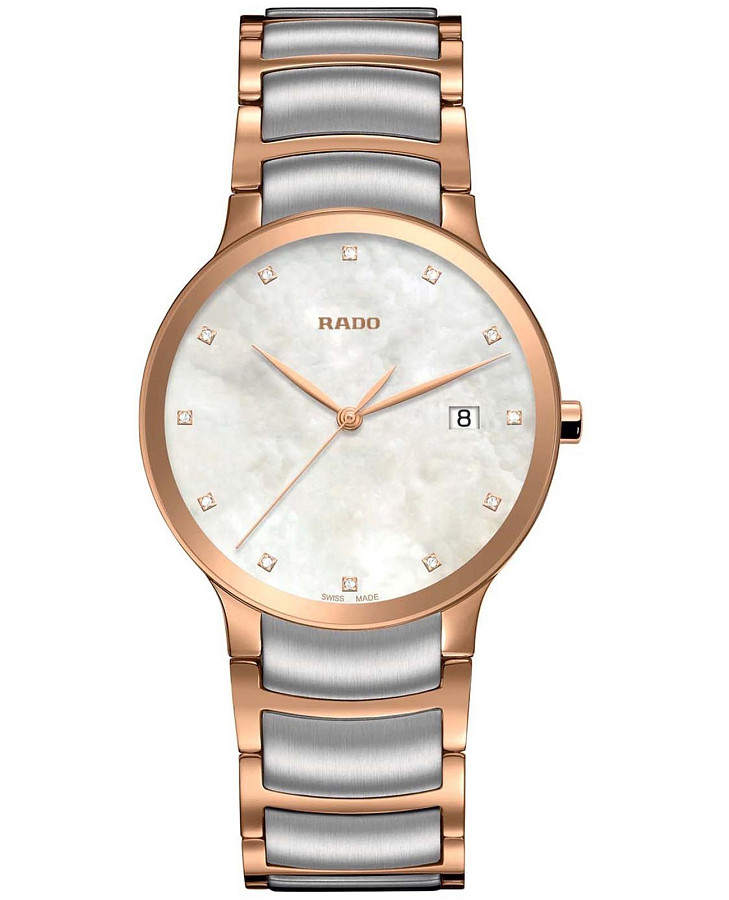 Часы Rado Centrix Diamonds R30554903 — мужские, перламутровый