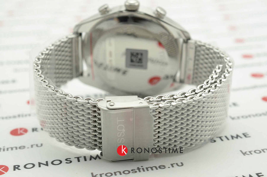 Часы Tissot PR 100 Сhronograph T101.417.11.041.00 — синий, сталь металл