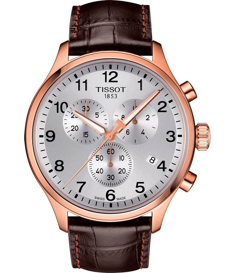 Часы Tissot Chrono XL Classic T116.617.36.037.00 — мужские, серебристый