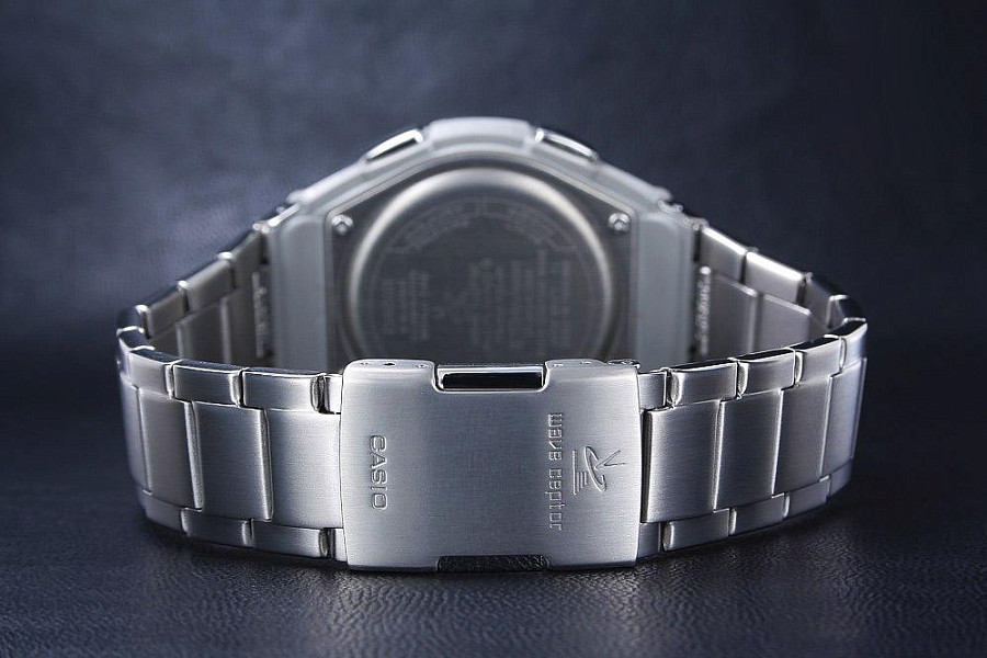 Часы Casio Wave Ceptor WVA-M650TD-1A — титановый, мужские