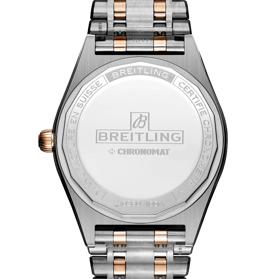 Часы Breitling Chronomat Automatic 36 U10380611L1U1 — нержавеющая сталь + золото 18к, женские
