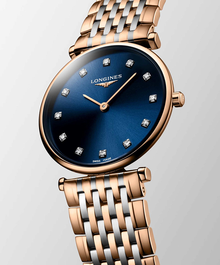 Часы Longines La Grande Classique de Longines 29 mm L4.512.1.98.7 — синий, сталь металл
