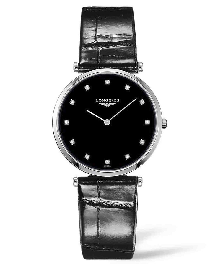 Часы Longines La Grande Classique L4.709.4.55.2 — женские, черный