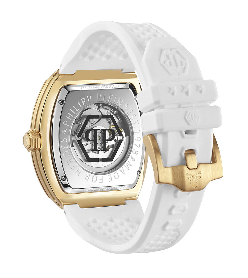 Часы Philipp Plein The Skeleton PWBAA0421 — механические, металл сталь