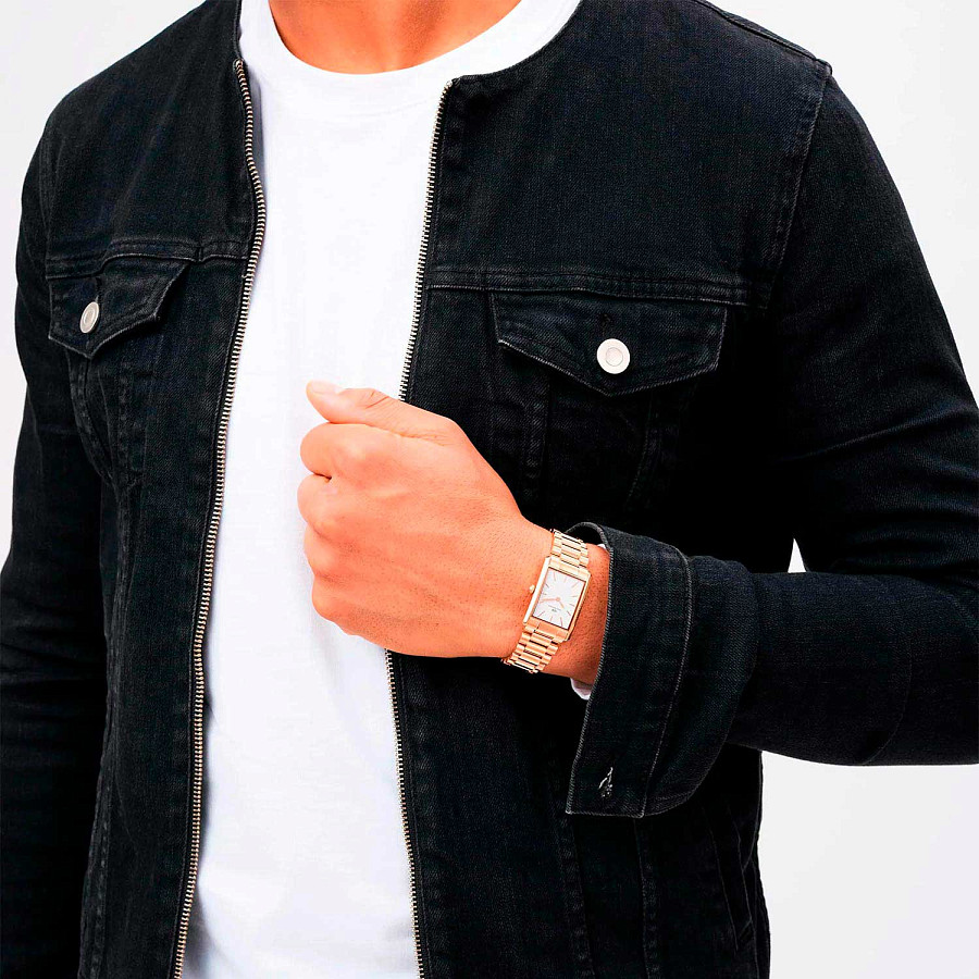 Часы Daniel Wellington Bound 3-Link Rose Gold DW00100702 — артикул DW00100702