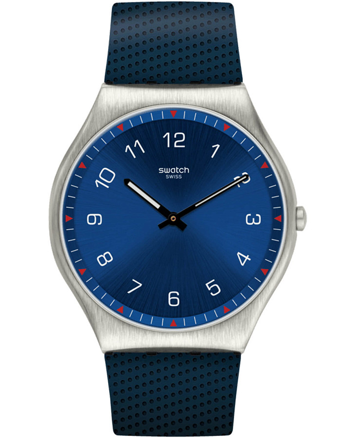 Часы Swatch Skin Irony 42 SS07S102 — мужские, синий