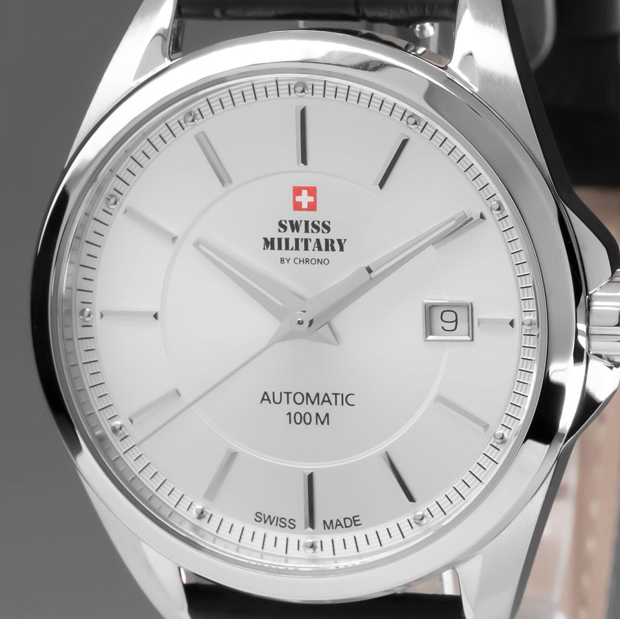 Часы Swiss Military by Chrono SMA34085.14 — металл сталь, Швейцария