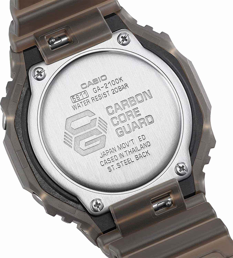 Часы Casio G-Shock GA-2100K-5A — карбон пластик, Япония