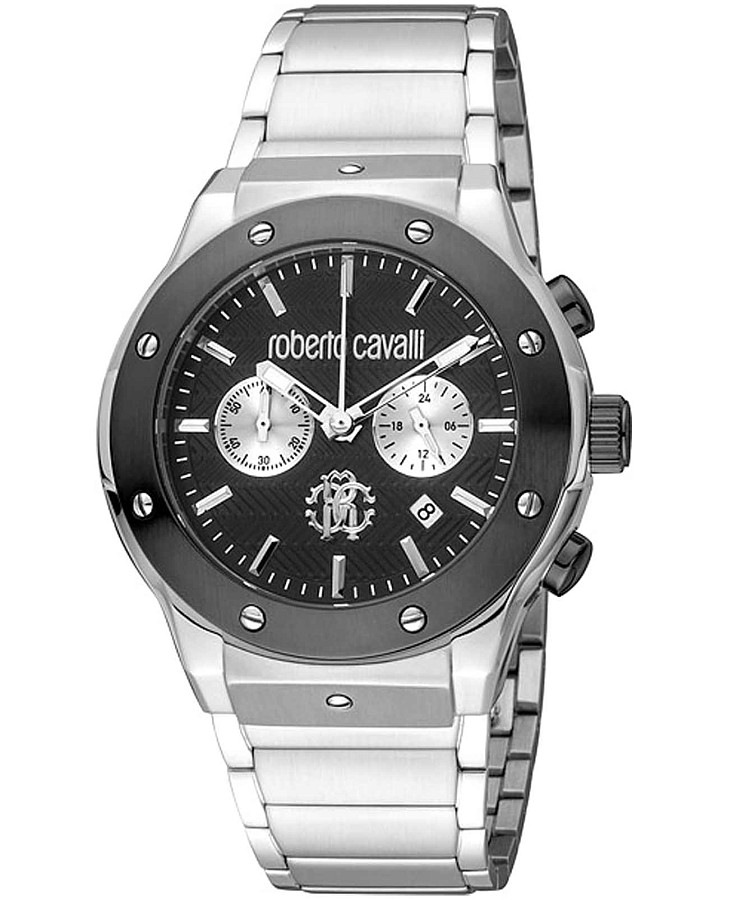 Часы Roberto Cavalli Ottimale RC5G045M0075 — мужские, черный