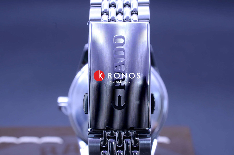 Часы Rado Captain Cook Automatic R32505153 — серебристый, керамика сталь металл