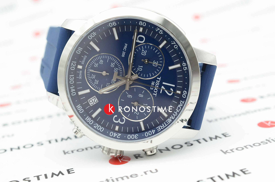 Часы Tissot PRC 200 Chronograph T114.417.17.047.00 — Швейцария, кварцевые
