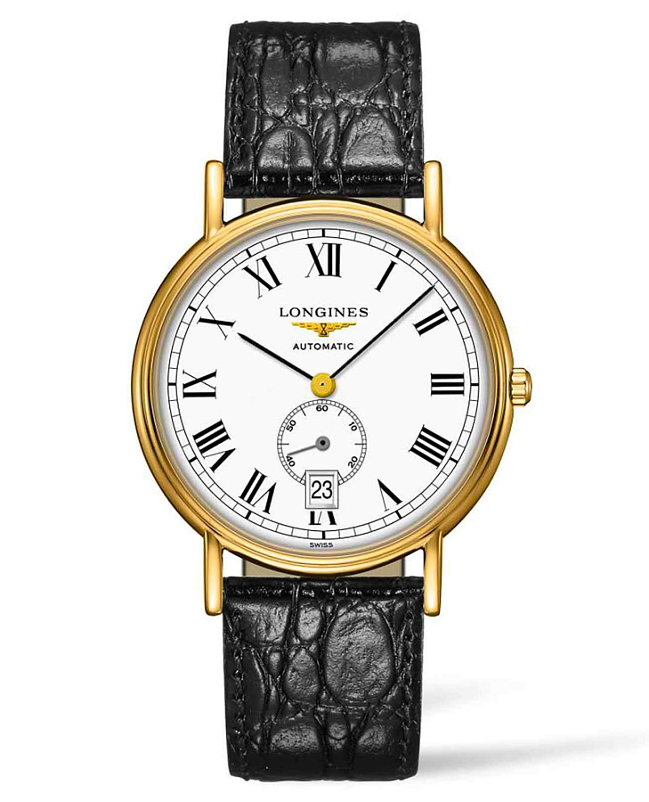 Часы Longines Presence L4.805.2.11.2 — мужские, белый