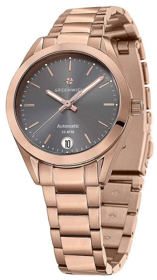 Часы Greenwich Abeona GW 374.40.31 — механические, металл сталь