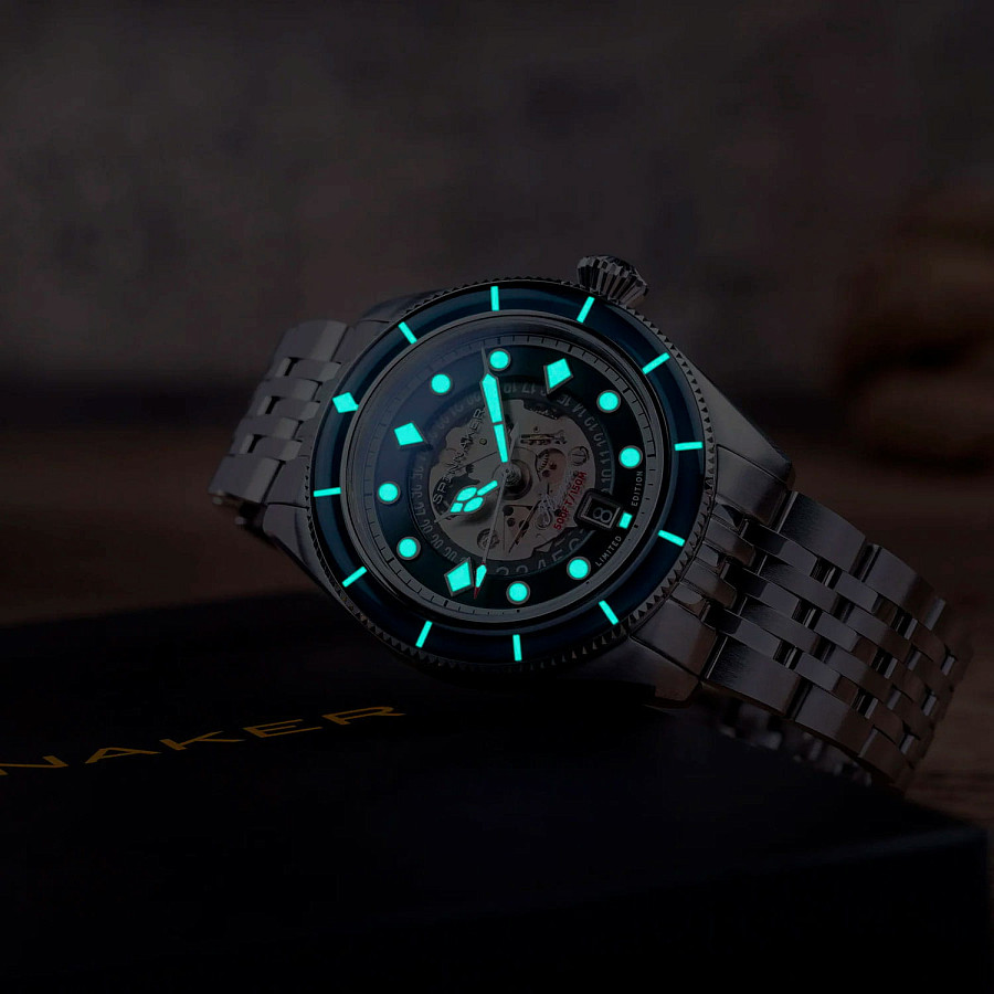 Часы Spinnaker Fleuss SP-5116-22 — мужские, нержавеющая сталь