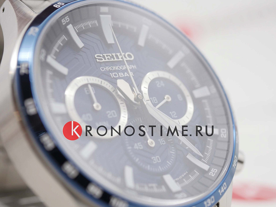 Часы Seiko Discover More SSB445P1 — нержавеющая сталь, мужские