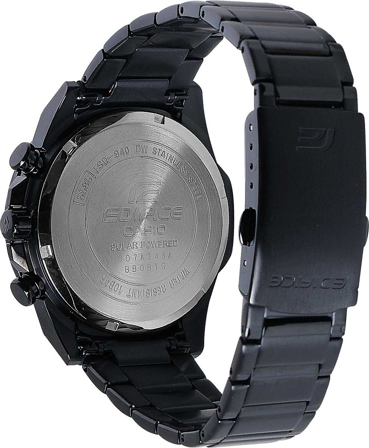 Часы Casio Edifice EQS-940DC-1BVUDF (EQS-940DC-1B) — кварцевые, металл сталь