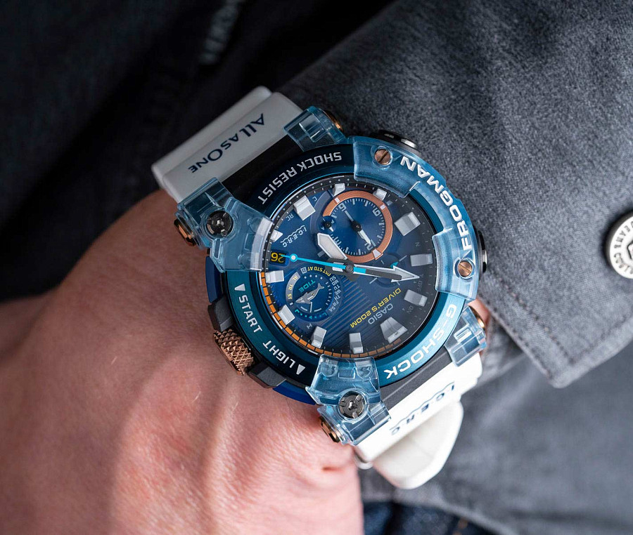 Часы Casio G-Shock GWF-A1000K-2AJR — полимер, мужские