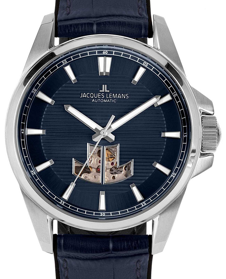Часы Jacques Lemans Sport 1-2209D — механические, металл сталь