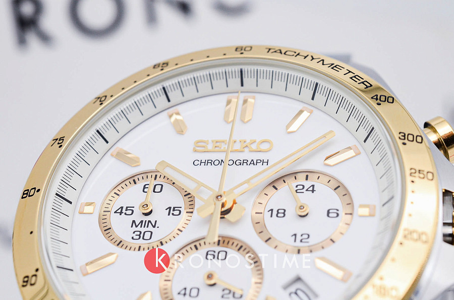 Часы Seiko Spirit Chronograph SBTR024 — Япония, кварцевые