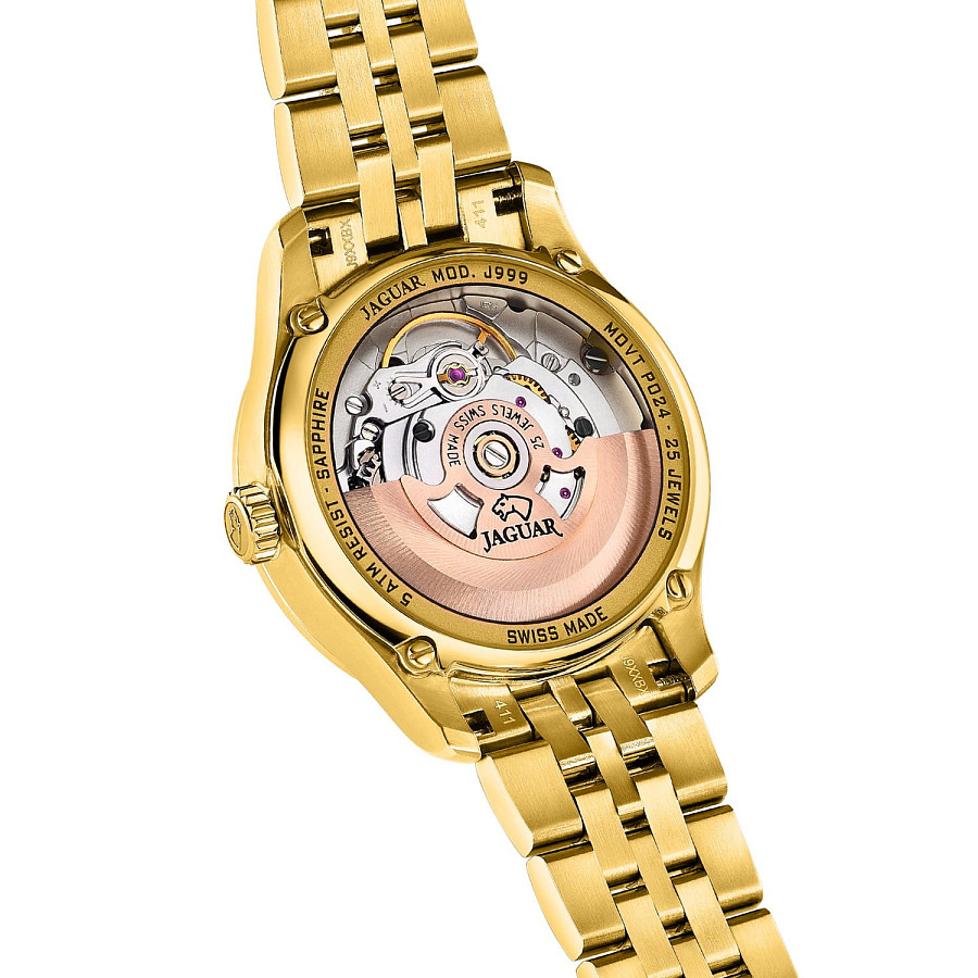 Часы Jaguar Automatic Woman J999/1 — механические, металл сталь