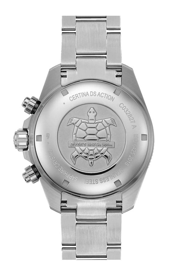 Часы Certina DS Action Diver Chrono C032.827.11.051.00 — сталь, Швейцария