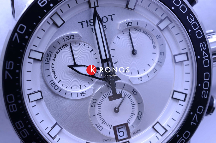 Часы Tissot SuperSport Chrono T125.617.16.031.00 — металл сталь, кожаный