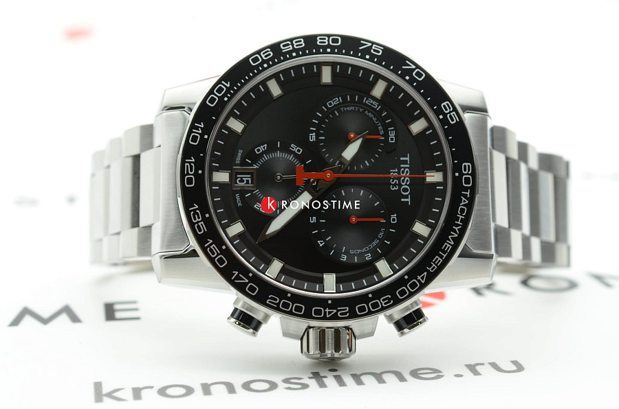 Часы Tissot SuperSport Chrono T125.617.11.051.00 — кварцевые, Швейцария, мужские