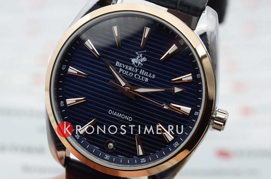 Часы Beverly Hills Polo Club BP3339X.590 — кварцевые, сталь металл