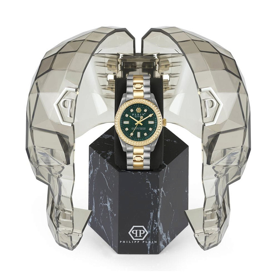 Часы Philipp Plein Queen PWDAA0421 — зеленый, металл сталь