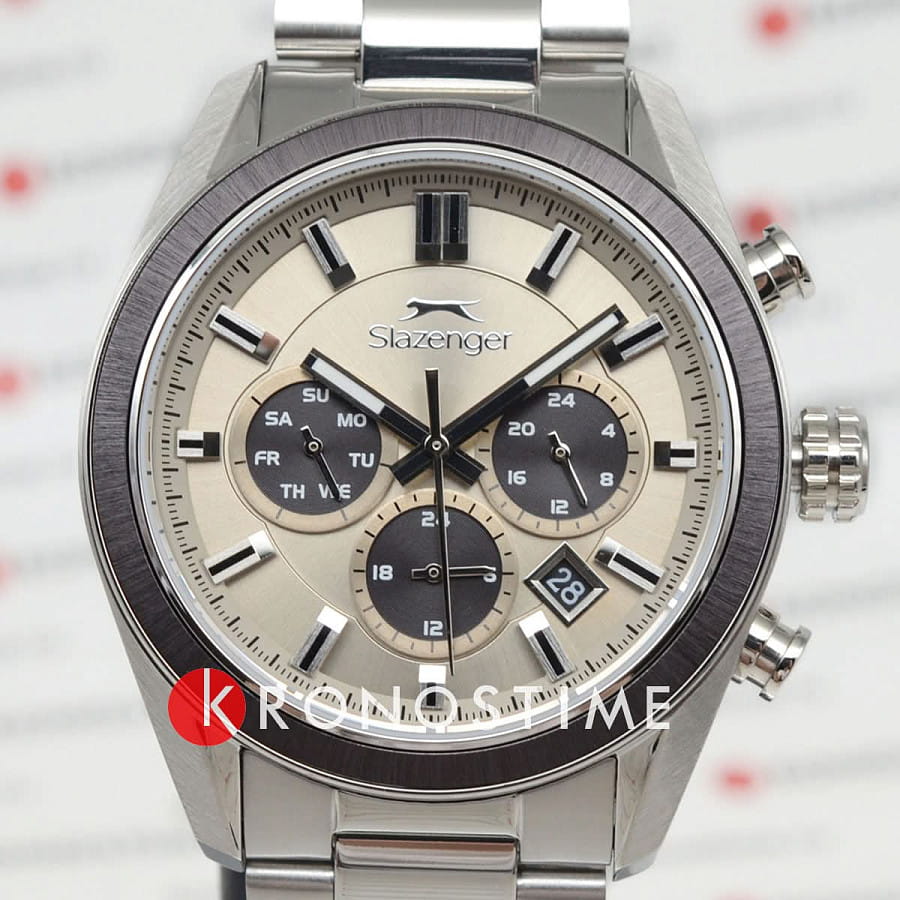 Часы Slazenger SL.09.2600.2.360 — нержавеющая сталь, мужские