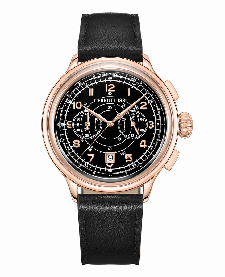 Часы Cerruti 1881 Dervio CIWGC0022803 — мужские, черный