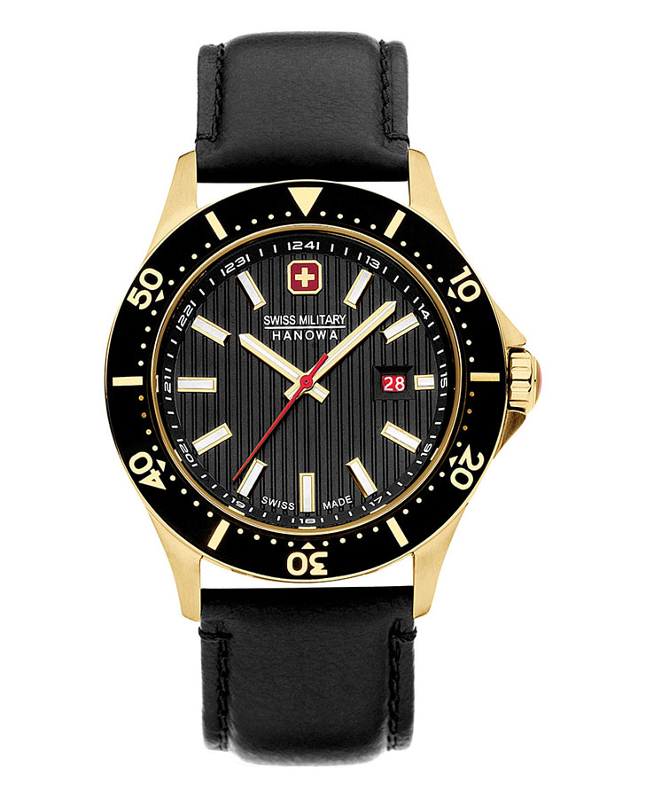 Часы Swiss Military Hanowa Flagship X SMWGB2100611 — мужские, черный