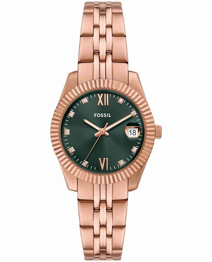 Часы Fossil Scarlette ES5369 — женские, зеленый