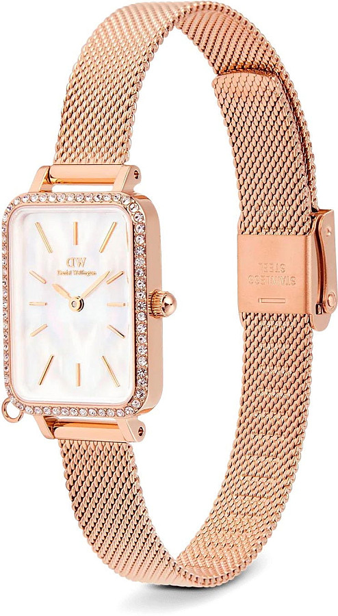 Часы Daniel Wellington Quadro Crystal Zodiac Melrose DW00100748 — сталь металл, Швеция