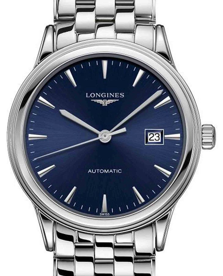 Часы Longines Flagship L4.984.4.92.6 — механические, металл сталь