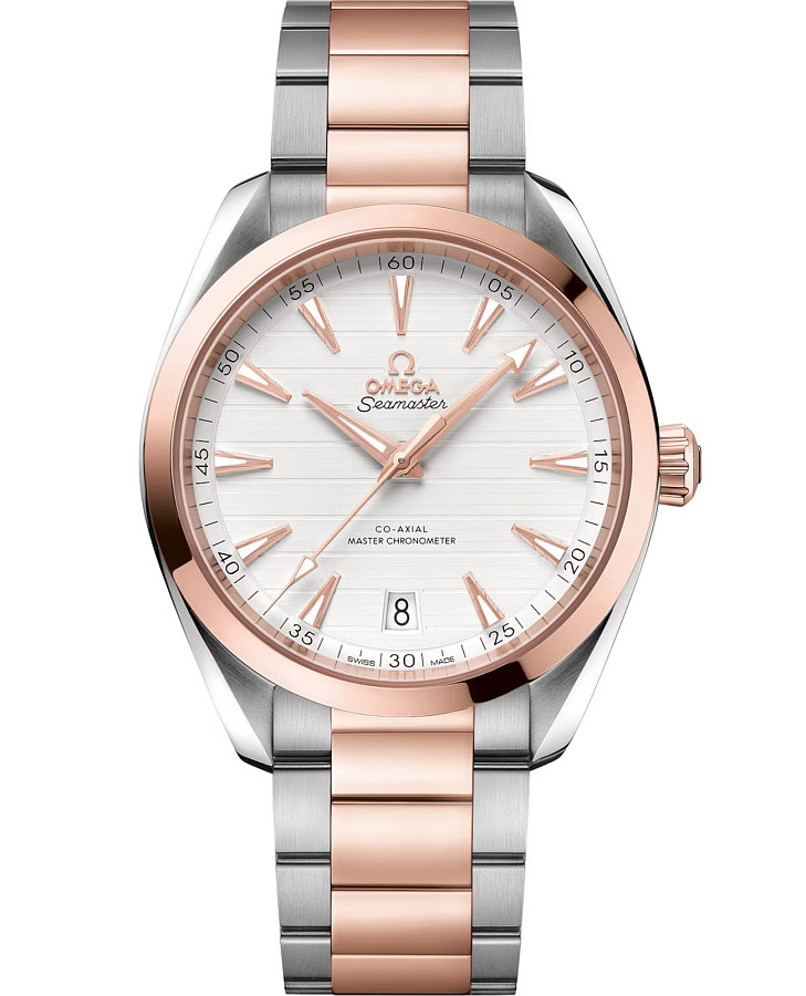 Часы Omega Seamaster Aqua Terra 220.20.41.21.02.001 — мужские, белый