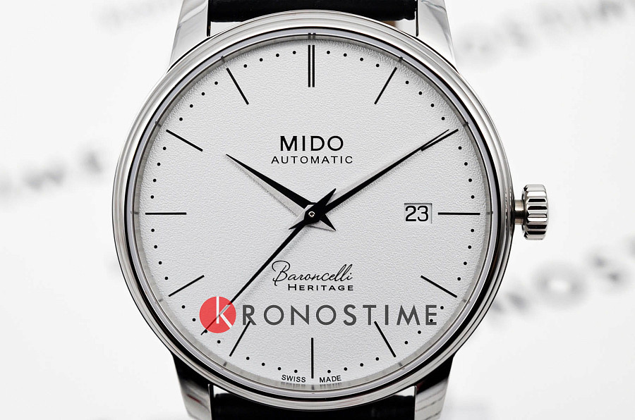 Часы Mido Baroncelli Heritage Gent M027.407.16.010.00 — Швейцария, механические