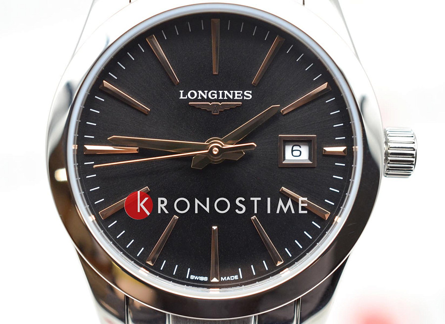 Часы Longines Conquest Classic L2.286.4.52.6 — сталь, Швейцария