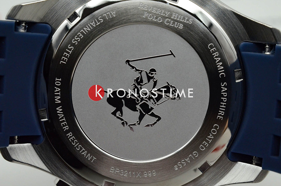 Часы Beverly Hills Polo Club BP3211X.999 — цветной, металл сталь