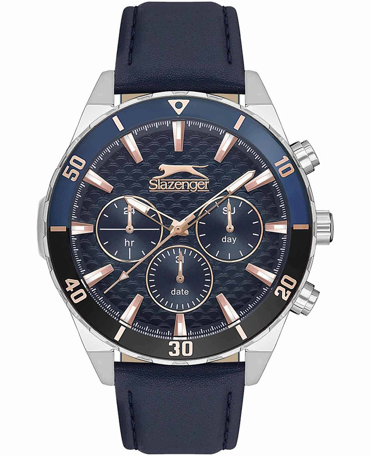 Часы Slazenger SL.09.2237.2.02 — мужские, синий