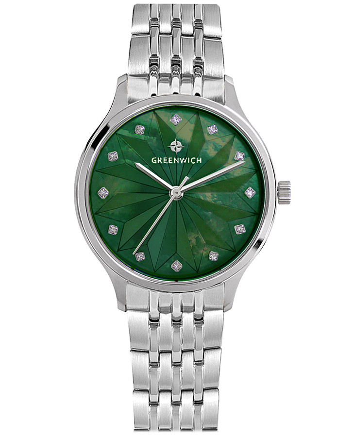 Часы Greenwich Callisto GW 341.10.57 — женские, зеленый