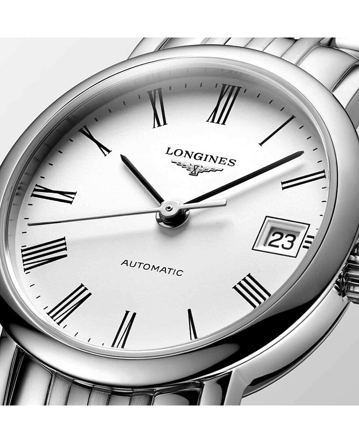 Часы Longines Elegant Collection L4.309.4.11.6 — механические, сталь металл