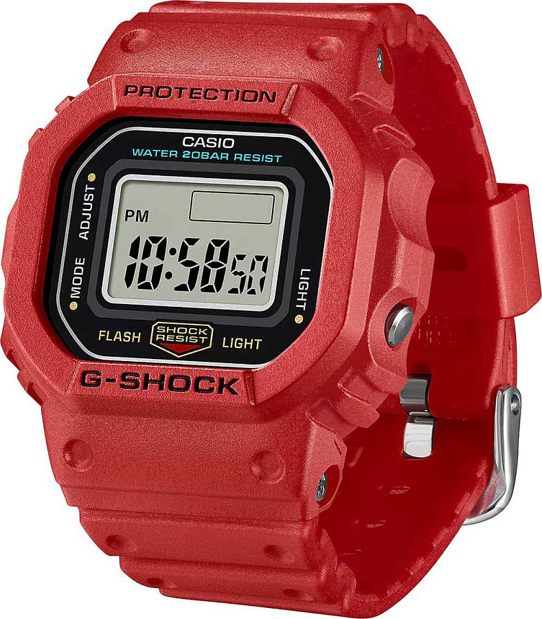 Часы Casio G-Shock Nano DWN-5600-4 — кварцевые, пластик