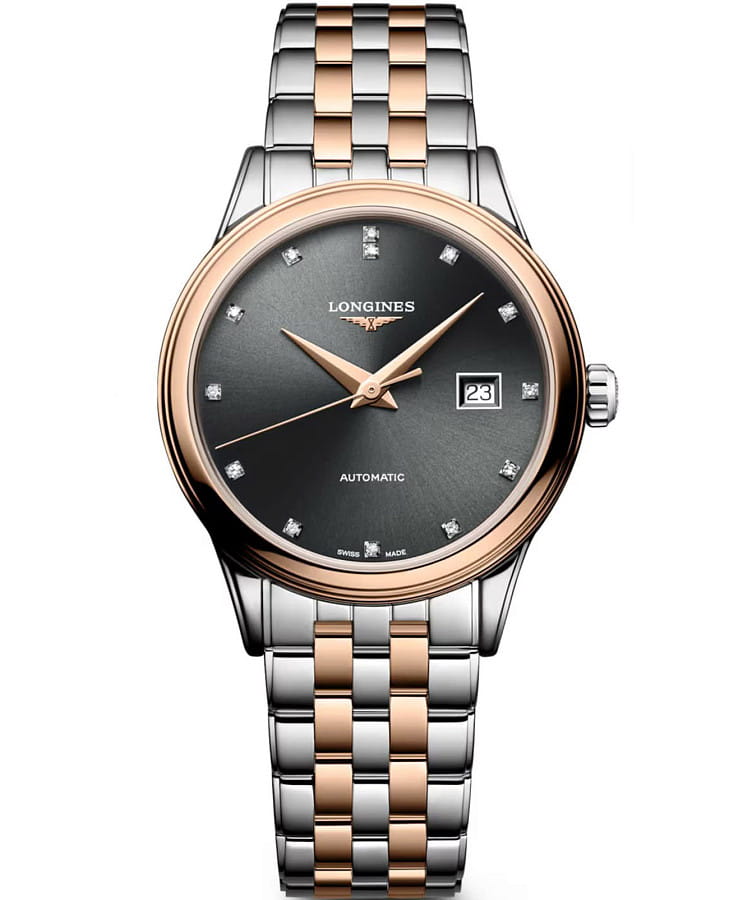 Часы Longines Flagship L4.374.3.77.7 — женские, черный