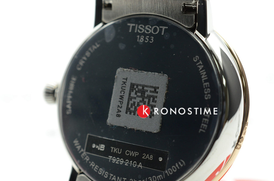Часы Tissot T-Gold Glendora T929.210.41.046.00 — синий, кварцевые